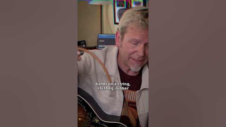 Rubber Bridge Guitar Hack! #guitarhack #acousticguitar #diy