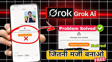 grok ai fix upgrade to supergrok problem solve | message limit reached grok | grok ai limit problem