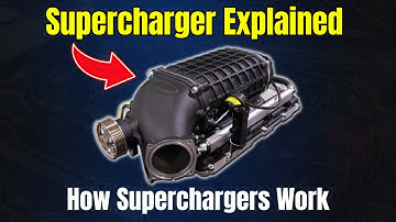 Supercharger Explained Simply || How Superchargers Work ?