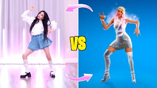 NEW FORTNITE DANCES in REAL LIFE! (Fly to Tokyo, Attraction, Bratty, Lionel Messi)