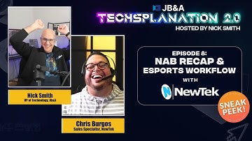 Techsplanation 2.0 | Episode 8 Highlights with @NewTekInc #nab #esports #valorant