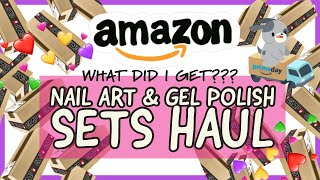AMAZON NAIL ART KITS AND GEL POLISH HAUL