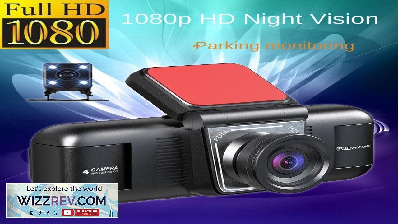 Car DVR Dash Cam 1080P Front Left Right Rear Camera Night Vision Review