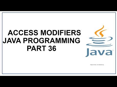 Java Access Modifiers | Access specifiers | pubic | private | protected | default | tutorial 36