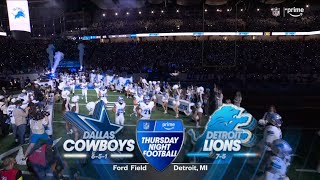 Thursday Night Football on Prime intro | DAL@DET | 12/4/2025