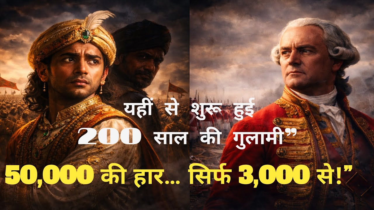 Battle of Plassey 1757 Explained | How 3,000 British Defeated 50,000 Indian Soldiers