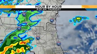 Hour By Hour forecast for Thanksgiving