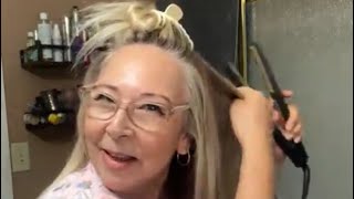 Get ready with me to do my hair #tips #foryou #beauty #hairstyle