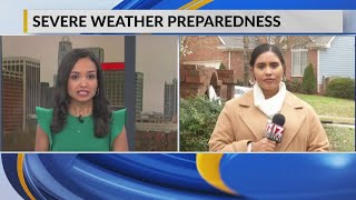Severe weather preparedness ahead of Thursday's storms