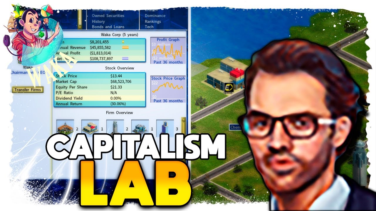 Alavancagem PERIGOSA Capitalism Lab (2021) 02 Gameplay PT BR YouTube