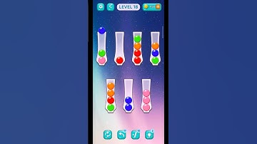 Ball sort puzzle level 18 #games #trending #puzzle