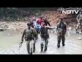 CRPF Jawans carry woman on foot for 7 km