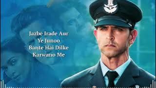 Vande Mataram (FIGHTER) Lyrics | Vishal Dadlani | Kumaar | Hrithik & Deepika | Vishal & Sheykhar