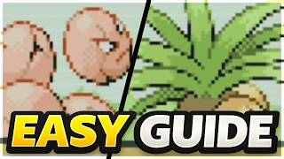 How to Catch Exeggcute & Evolve It into Exeggutor – Pokémon FireRed & LeafGreen 🌴