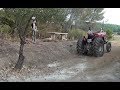 Massey ferguson 158v arrachage arbre 2