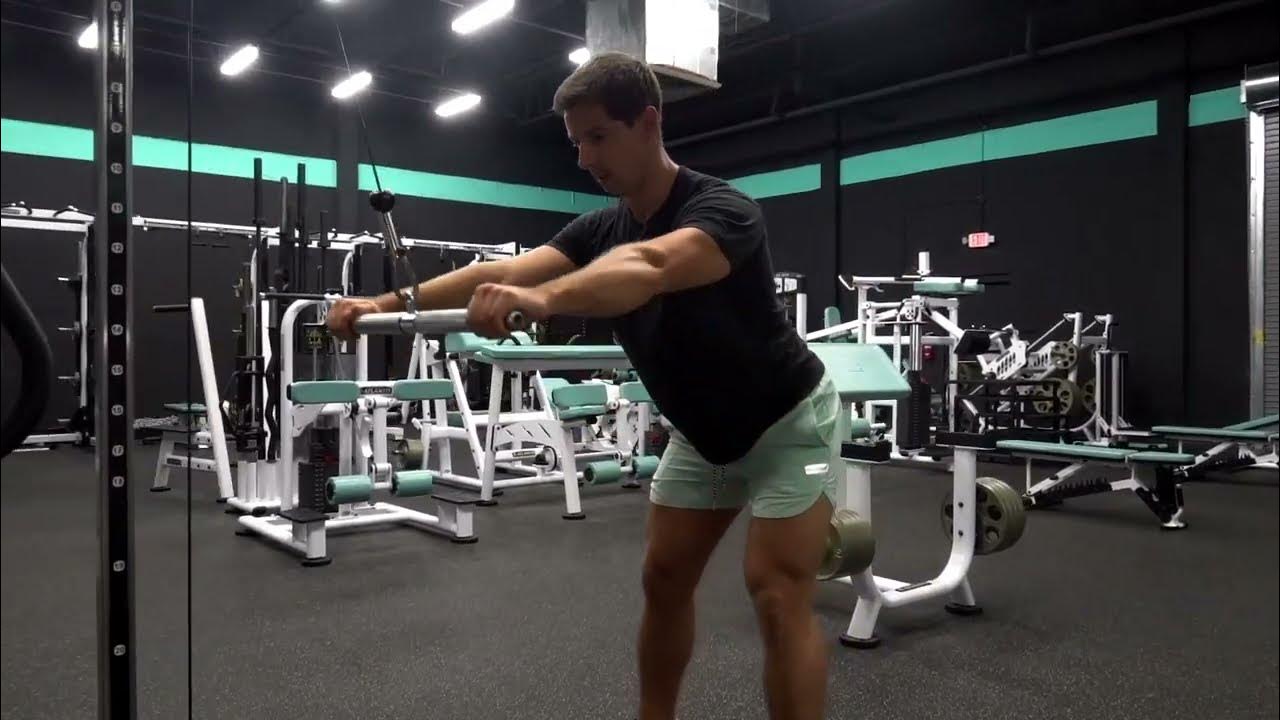 Pulldown Straight Arm Standing Medium Grip Pronated YouTube