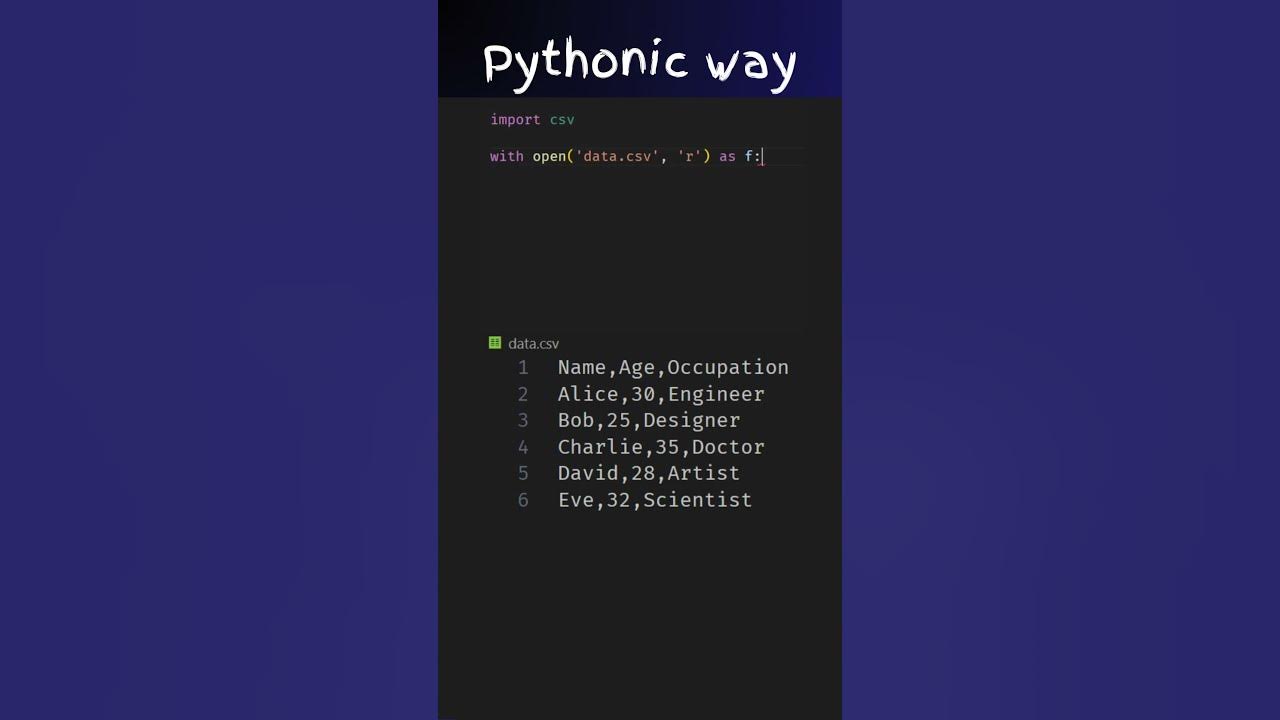 🚀 3 Efficient Ways to Read CSV Files in Python | Pandas, CSV Module ...