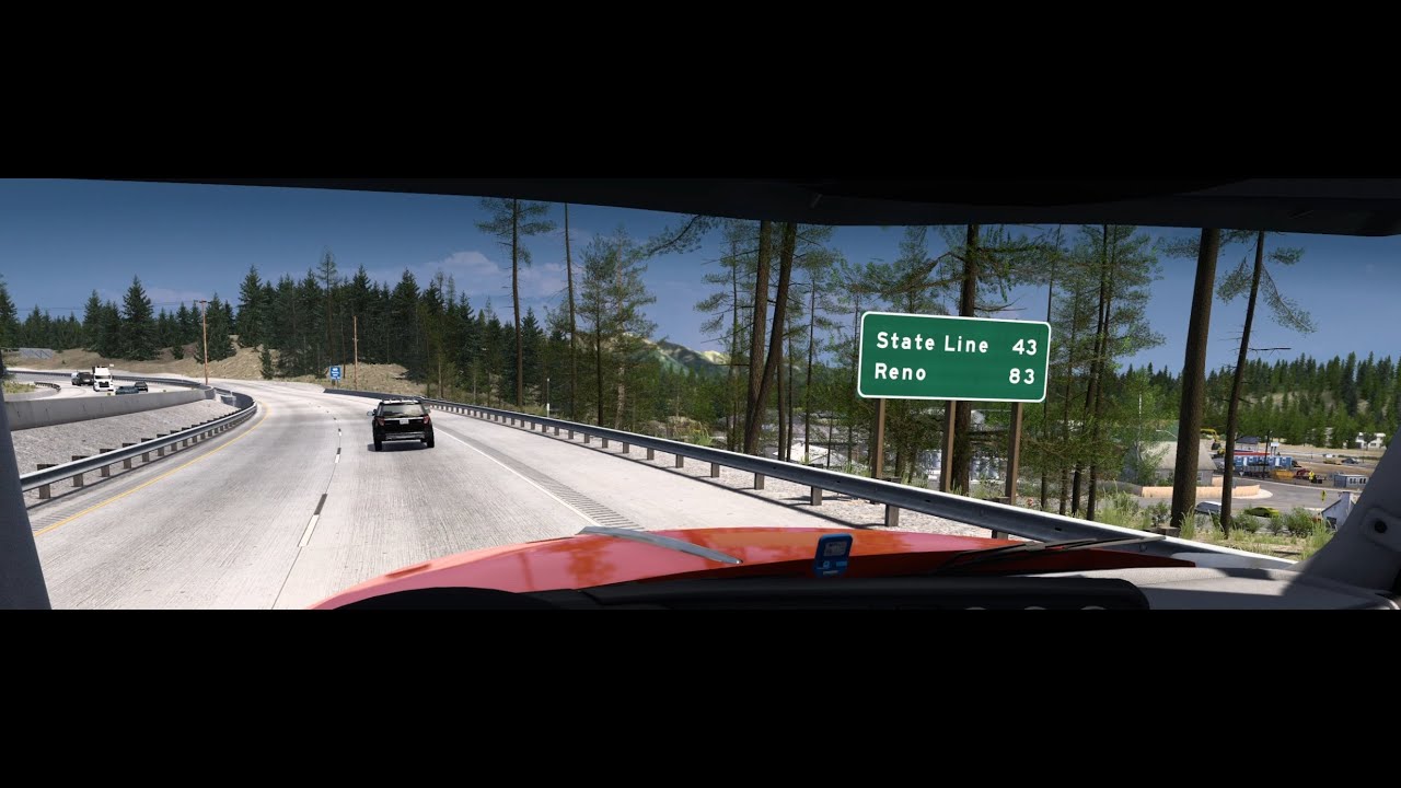 미국트럭시뮬레이터 특별수송 트럭키에서 카손시티(ATS Special delivery Truckee to Carson City)