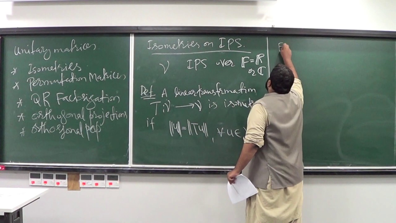 Lecture 3 (Part 1): Isometries (motivation, definition, examples and basic properties)