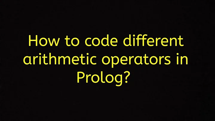 Arithmetic Operators in Prolog| Prolog Lab| AI Lab| GNU| Prolog operators with code