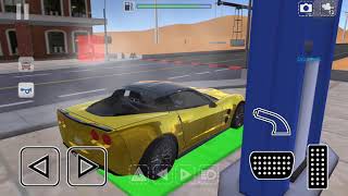 Sport Car Corvette  Overview Android GamePlayHD screenshot 3