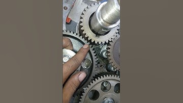 how to check a engine timing Mitsubishi for cylinder diesel engine #alternator