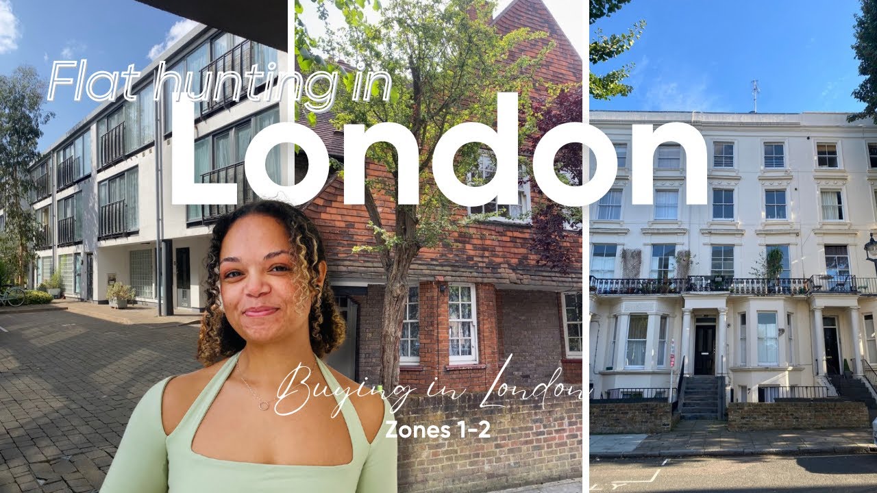 Flat hunting in London | 8 viewings to buy in zone 1/2 *with prices + area (Part 1)