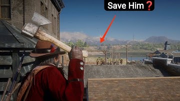 What Happens If You Save The Hanging Victim From Far Away? - RDR2