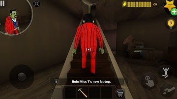 Scary Teacher 3D ( Mod menu) - troll miss T every day , gameplay android/ ios