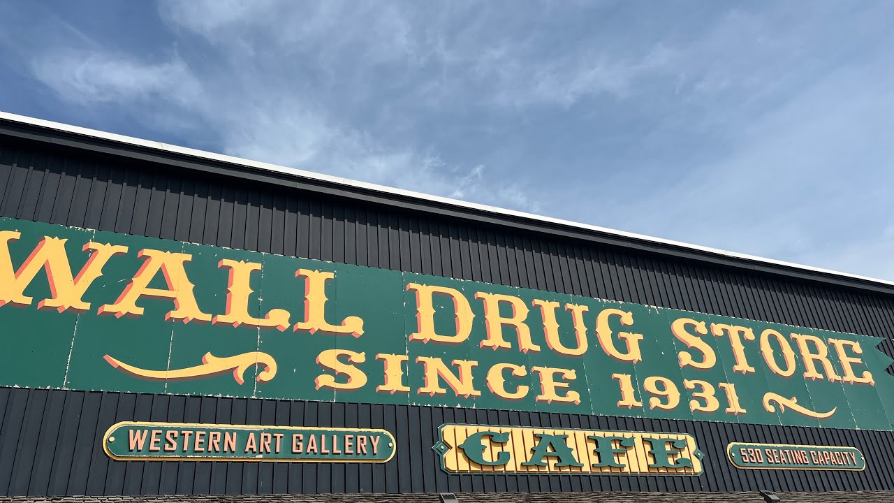 Wall Drug,Wall South Dakota.....