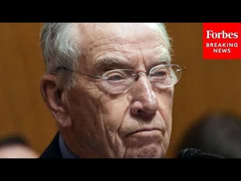Chuck Grassley Reacts To John Curtis's Call For Donald Trump Jr. And Hunter Biden To Be Subpoenaed