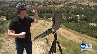 From artist to inventor: Utah painter designs his own portable easel A well-known advocate for painting outdoors, Bryan Mark Taylor reached a turning point when his equipment was smashed on a trip