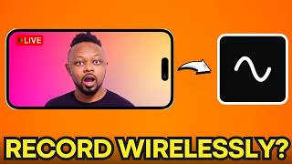 Use a Phone as Wireless Camera for Podcasting, Streaming & Recording content !!