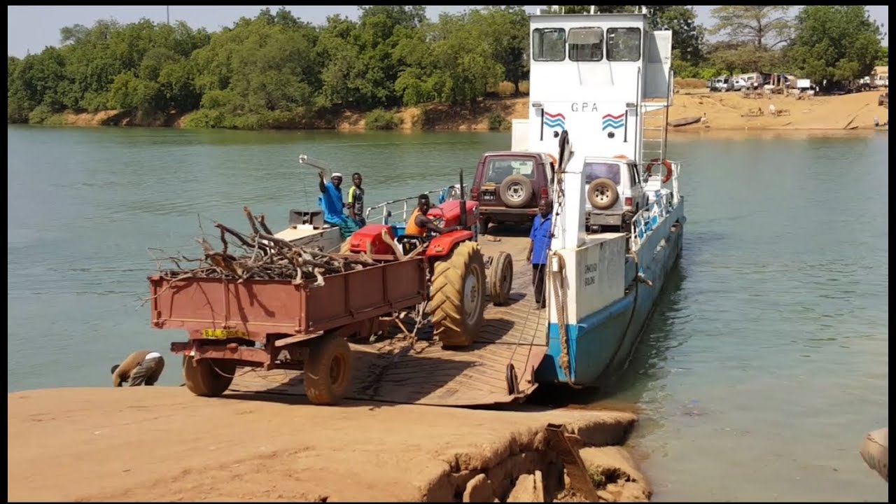 River of Basse In URR Gambia 10/02/2018