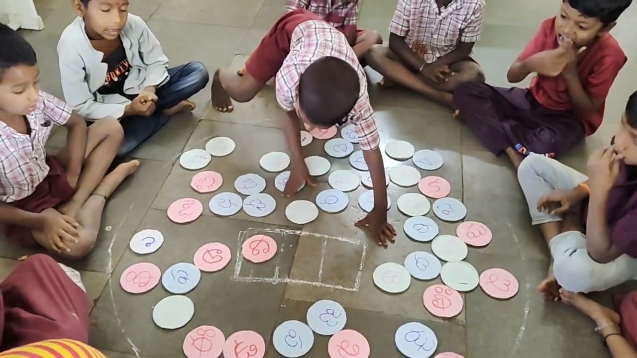 తెలుగు సరళ పదాలు 1st class 