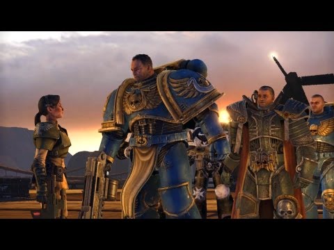 Видео: Инквизитор Тракс и Черные Храмовники арестовывают Тита за ересь (Warhammer 40k: Space Marine)