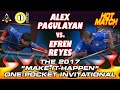 HOT MATCH! Efren REYES vs. Alex PAGULAYAN: 2017 Accu-Stats :Make-It-Happen" 1-Pocket Invitational