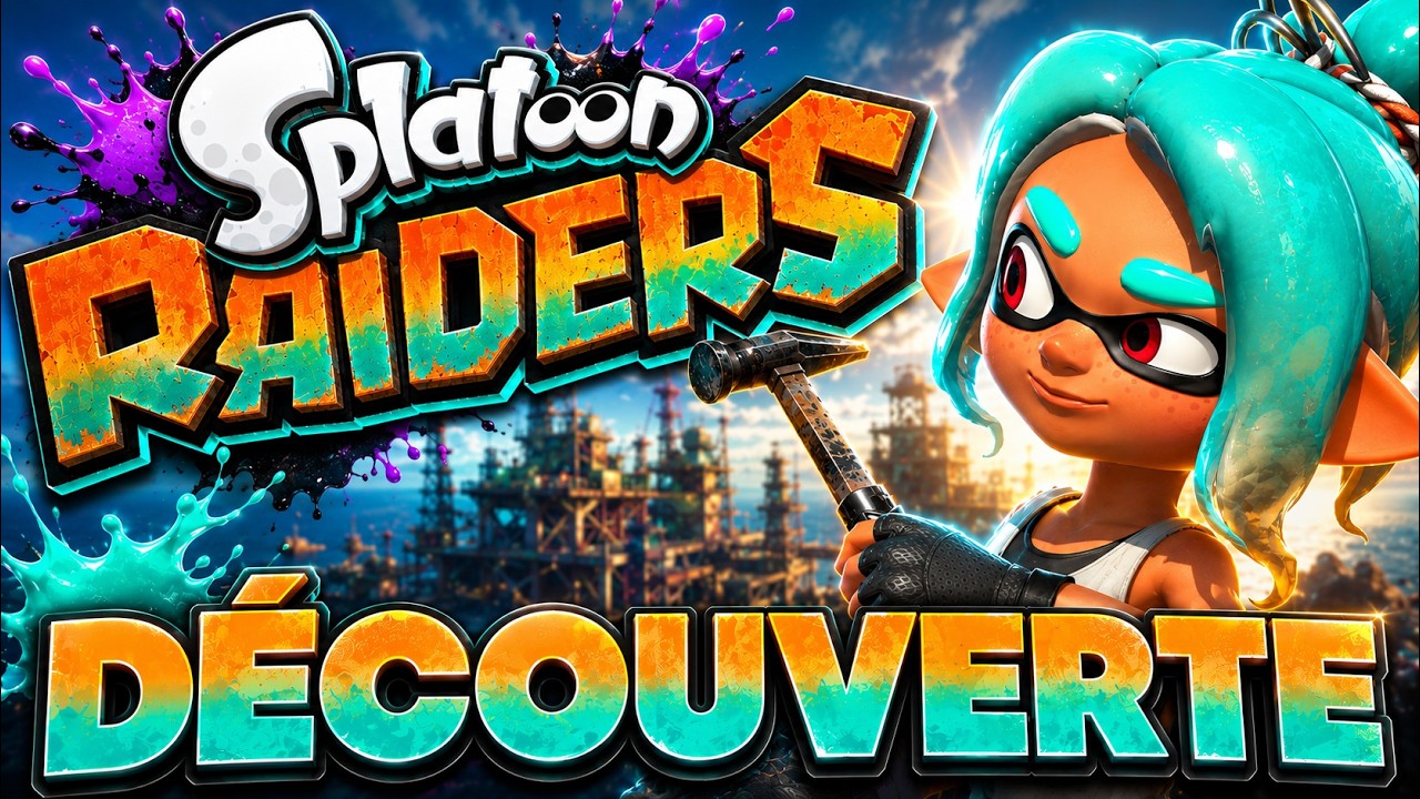 SPLATOON RAIDERS : DÉCOUVERTE DU NOUVEAU JEU NINTENDO SWITCH 2 ! 🚨