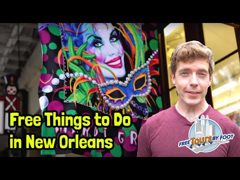 Vídeo: 10 coisas grátis para fazer em Nova Orleans