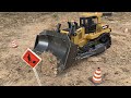 Trator esteira de controle remoto, rc tractor, rc bulldozer