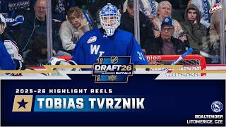 2025-26 NHL Draft Highlight Reels – Tobias Tvrznik