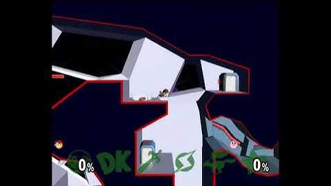 Super Smash Bros. Melee CrazyMod UE/Debug Menu - 6-Players All Controllers (Race to the finish)