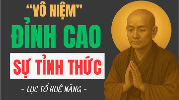VÔ NIỆM – ĐỈNH CAO SỰ TỈNH THỨC | Lục Tổ Huệ Năng Dạy Một Câu Khiến Người Nghe Im Lặng Tỉnh Ngộ