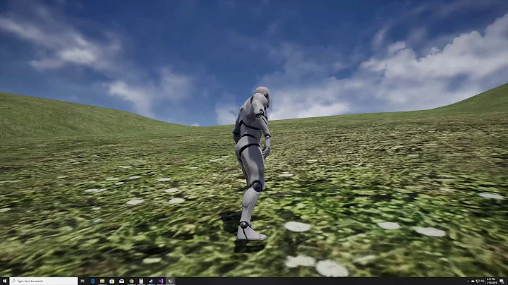 Unreal Engine - EasyVoxels: Marching Cubes  - Chunked Terrain