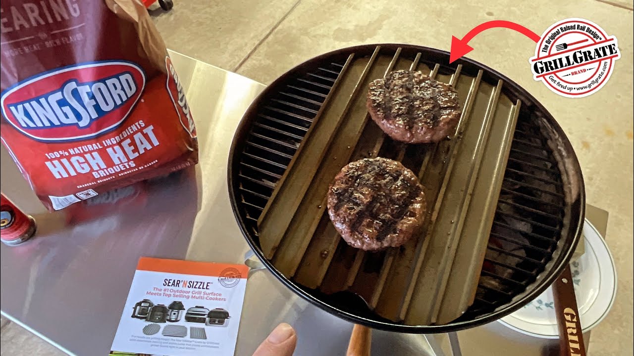 er Smokey Joe Grill Grates! / Awesome 1/4 Pound Burgers! / Kingsford