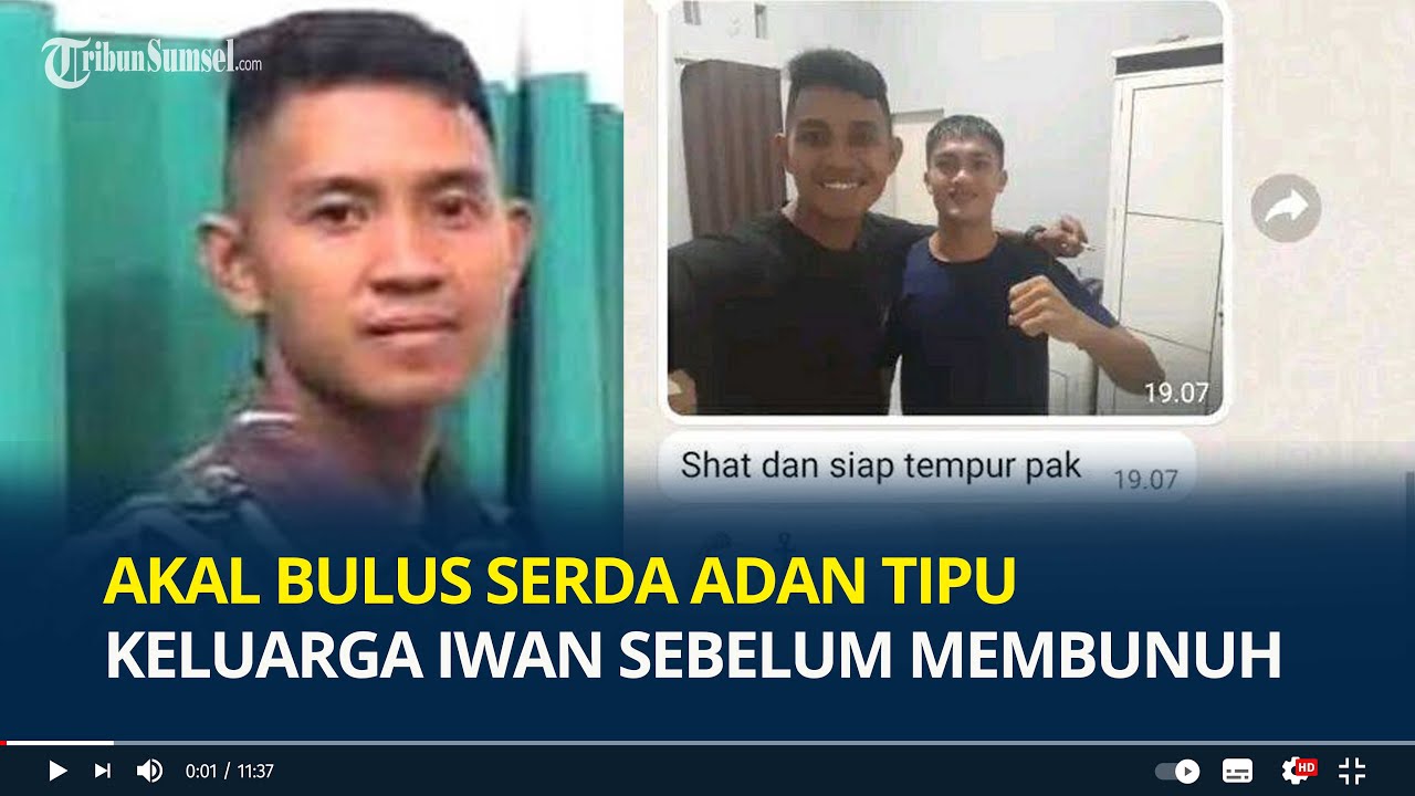 Akal Bulus Serda Adan Tipu Keluarga Iwan Telaumbanua sebelum Membunuh, Disuruh Foto Pakai Baju Dinas