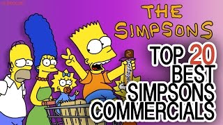 TOP 20 Best Simpsons Commercials