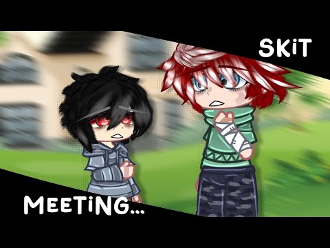 ||Meeting...||My AU!||ShigaDabi Skit||MHA||Angst||no part 2||Twist||Rushed/Lazy||(Read desc)||