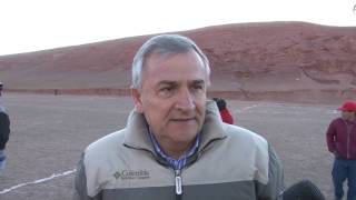 el gobernador gerardo morales en catua