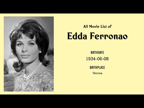 Edda Ferronao Movies list Edda Ferronao| Filmography of Edda Ferronao
